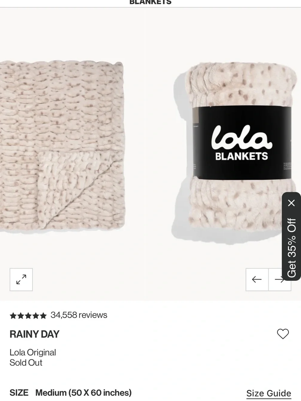 Lola Blankets like new